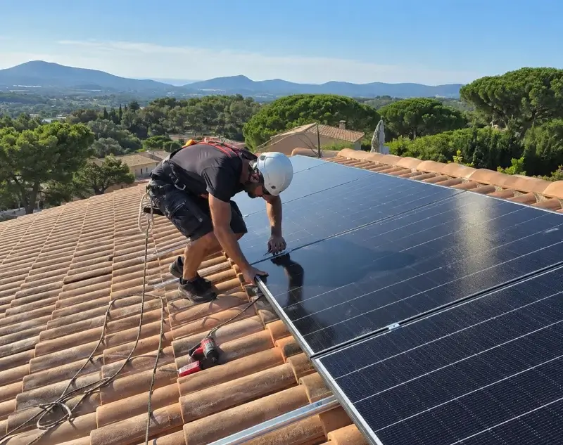 Installateur panneaux solaires La Crèche — pose photovoltaïque sur toiture