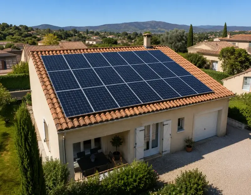 Prime à l'autoconsommation panneaux solaires La Crèche — aide financière de l'État